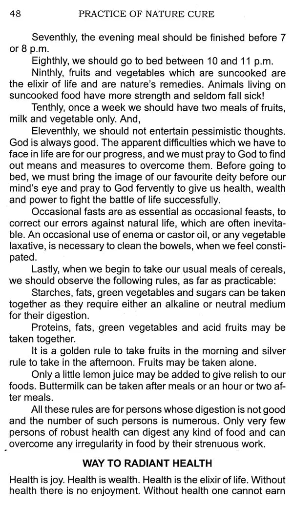 Practice of Nature Cure - Retail Maharaj