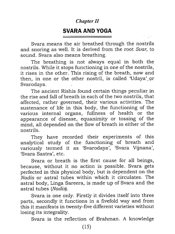 Svara Yoga - Retail Maharaj