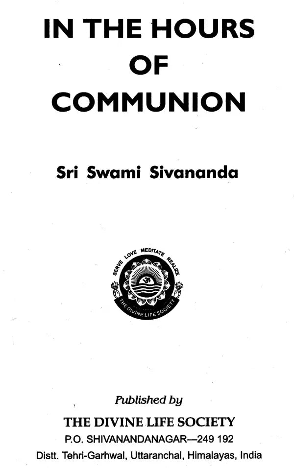 IN THE HOURS OF COMMUNIONcc - Retail Maharaj