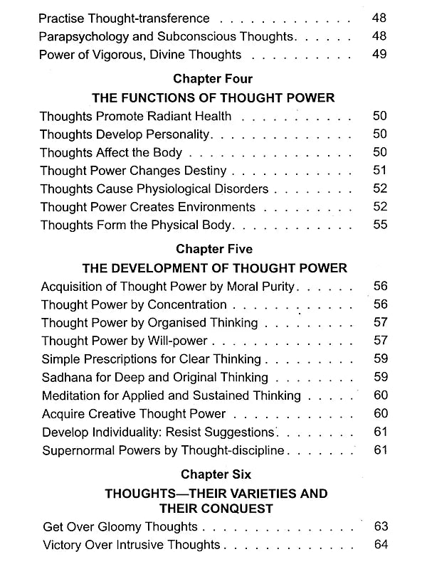 Thought PowerThought PowerThought Power - Retail Maharaj