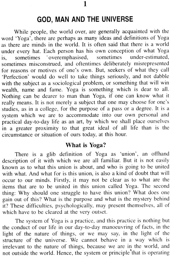 Yoga: As A Universal Science - Retail Maharaj