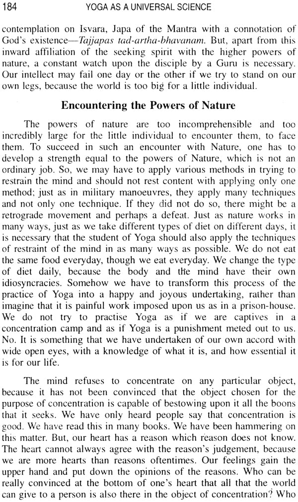 Yoga: As A Universal Science - Retail Maharaj