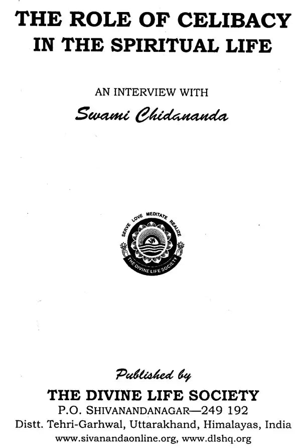 The Role of Celibacy In The Spiritual Life - Retail Maharaj