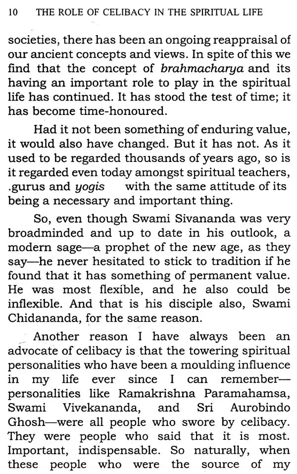 The Role of Celibacy In The Spiritual Life - Retail Maharaj