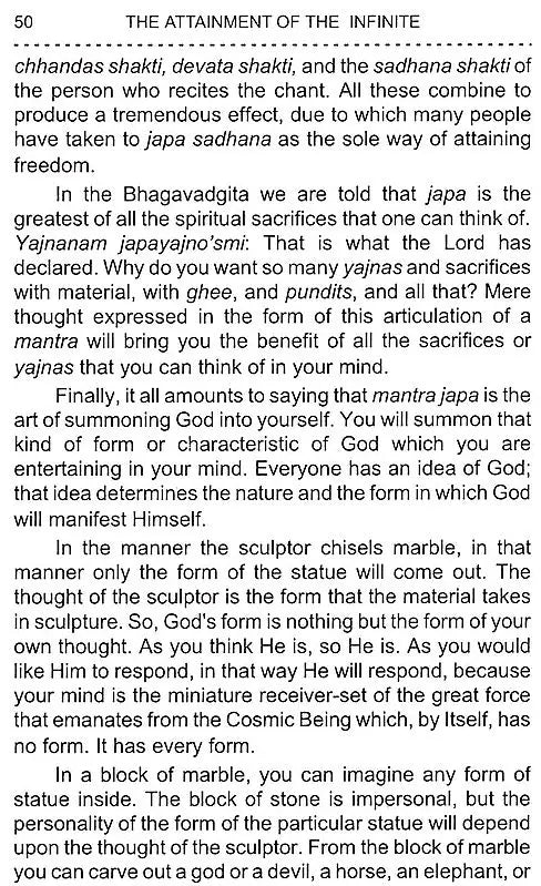 The Attainment of The Infinite - Retail Maharaj