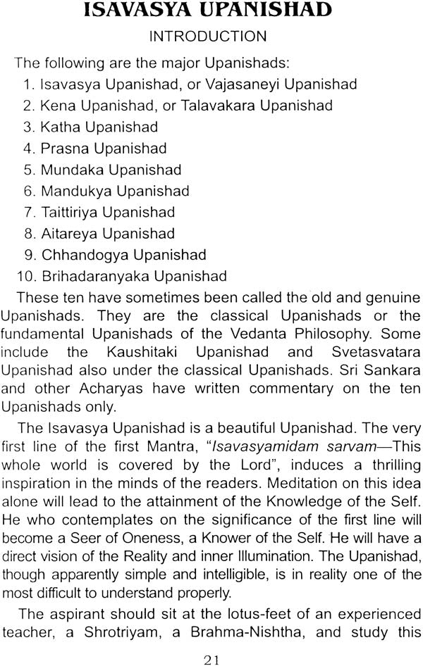 The Principal Upanishads (Isa, Kena, Katha, Prasna, Mundaka, Mandukya, Taittiriya, Aitareya and Svetasvatara Upanishads with Text, Meaning, Notes and Commentary) - Retail Maharaj
