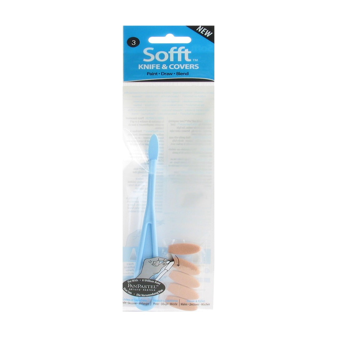 PanPastel Sofft Knife and Covers Professional Pastel Application Set - Retail Maharaj
