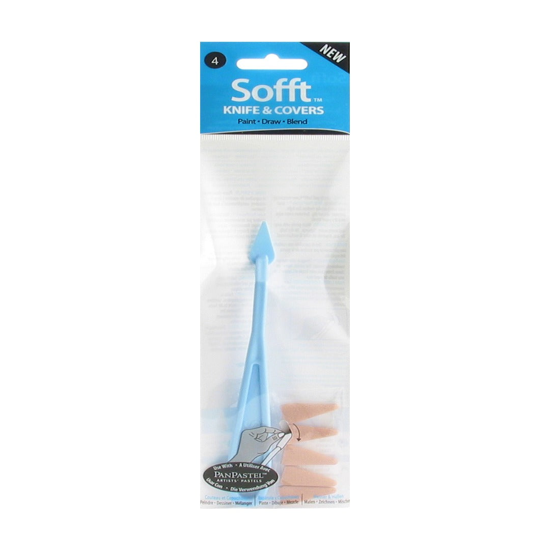 PanPastel Sofft Knife and Covers Professional Pastel Application Set - Retail Maharaj