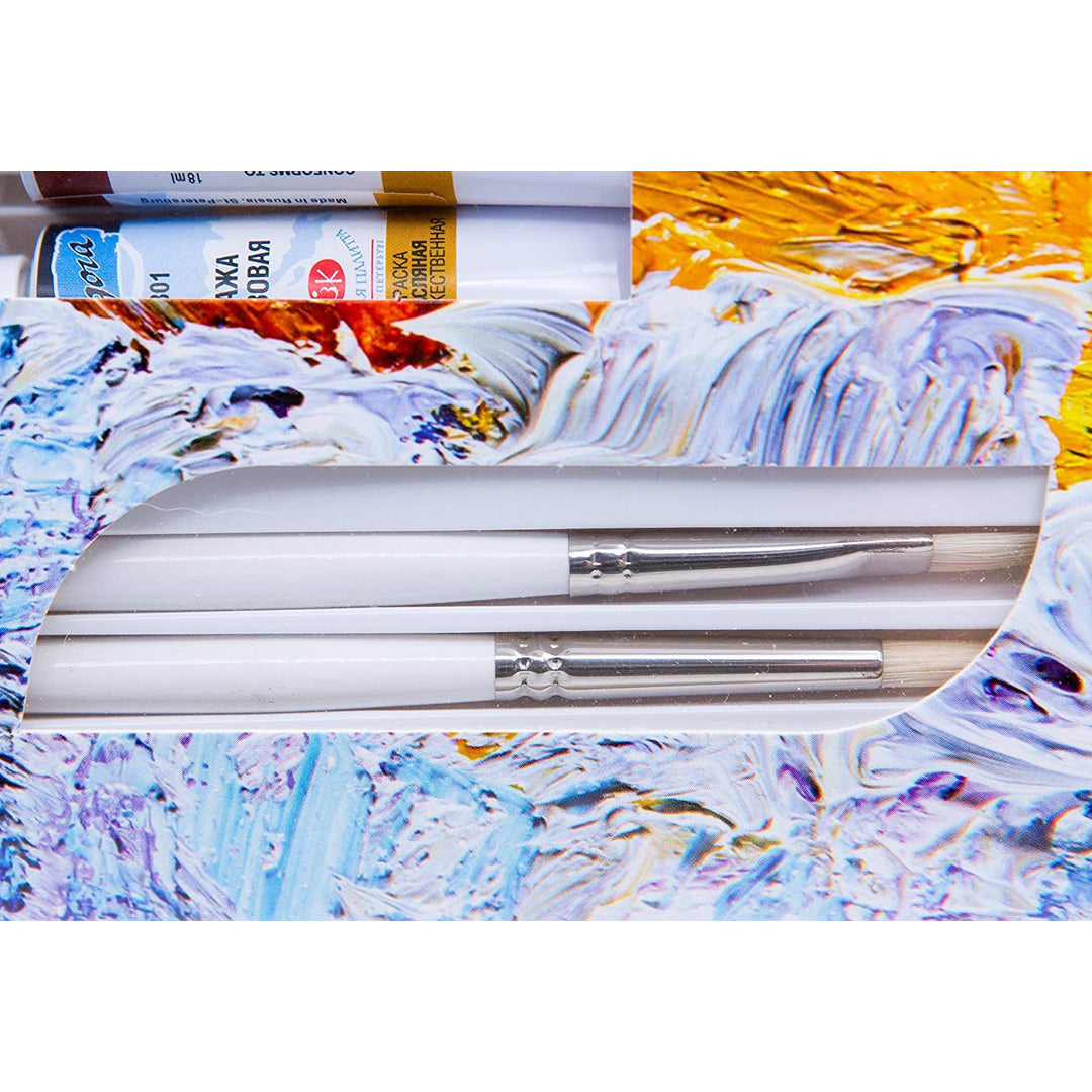 Nevskaya Palitra Ladoga Oil Gift Set for Artistic Painting - Retail Maharaj