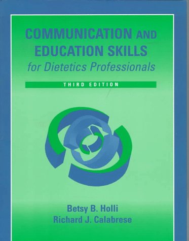 Communication and Education Skills for Dietetics Professionals - Retail Maharaj