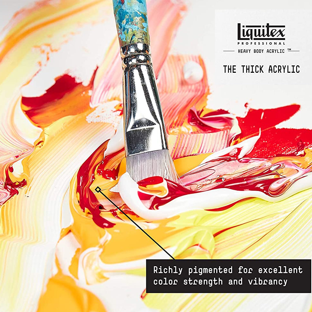 Liquitex Professional Heavy Body Acrylic Classic Set of 12 Artist Paints for Canvas and Mixed Media - Retail Maharaj