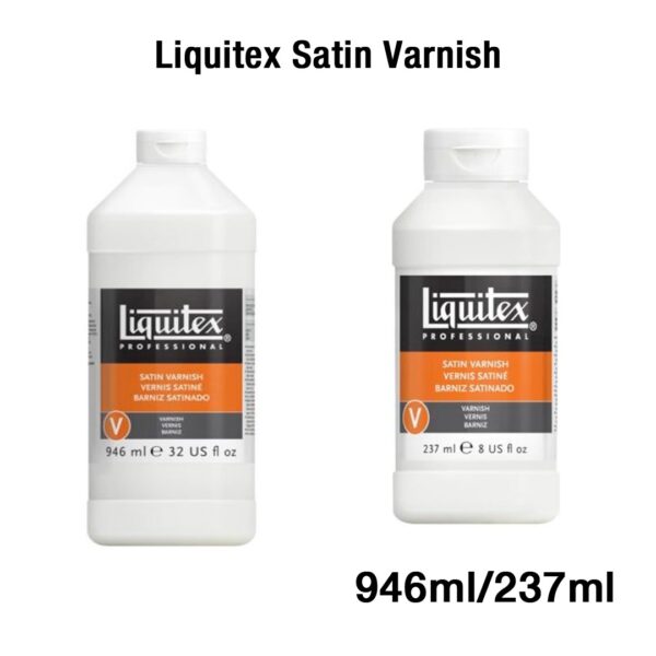 Liquitex Satin Varnish Acrylic Protective Topcoat - Retail Maharaj