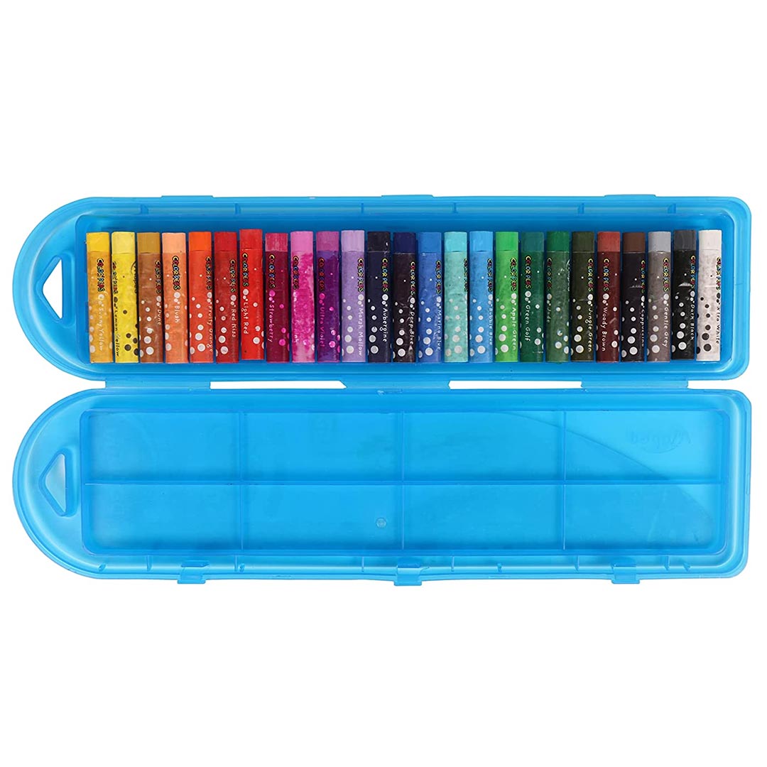 Maped Oil Pastels Colour Set with Plastic Storage Box - Retail Maharaj