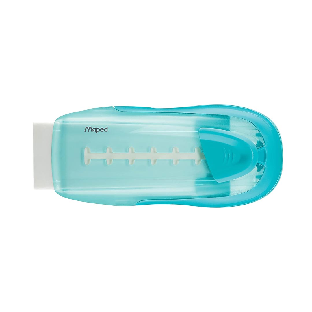 Maped Universal Gom Stick Protective Refillable Eraser Holder Blue - Retail Maharaj