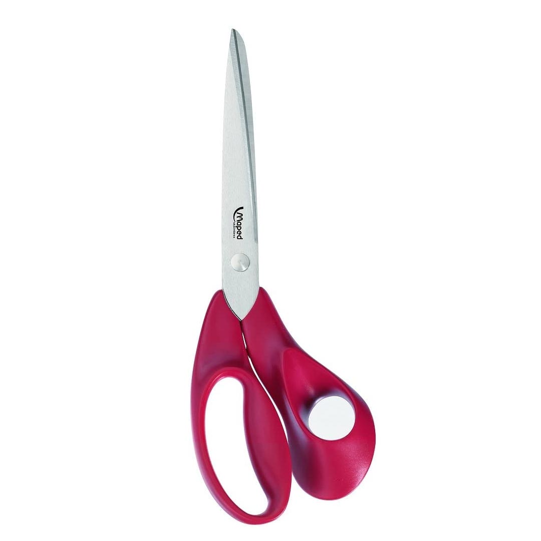 Maped Expert 25cm Professional Stainless Steel Scissors with Ergonomic Grip - Retail Maharaj