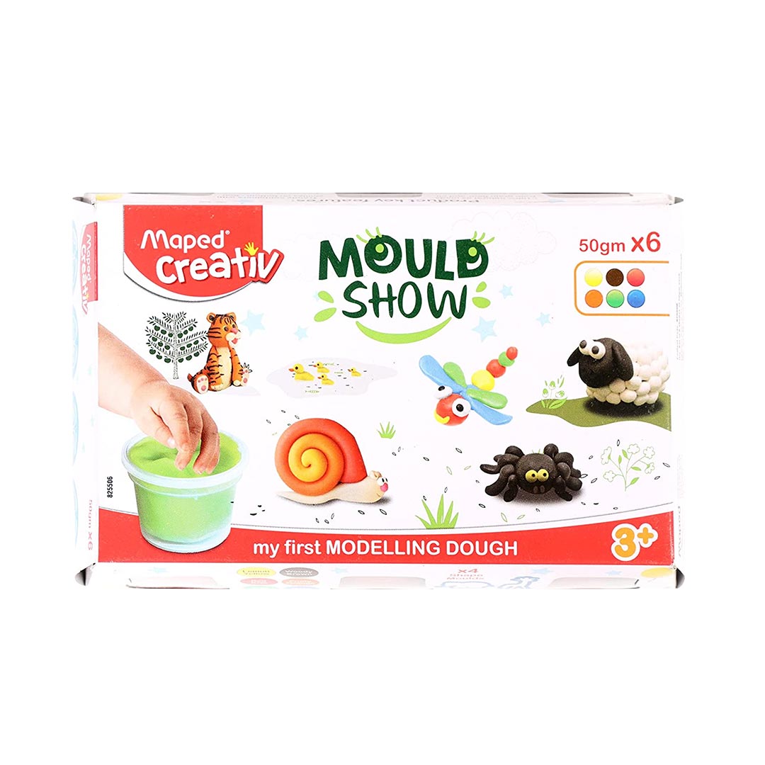 Maped Color Peps Modelling Dough Set for Kids Soft Non Sticky Clay - Retail Maharaj