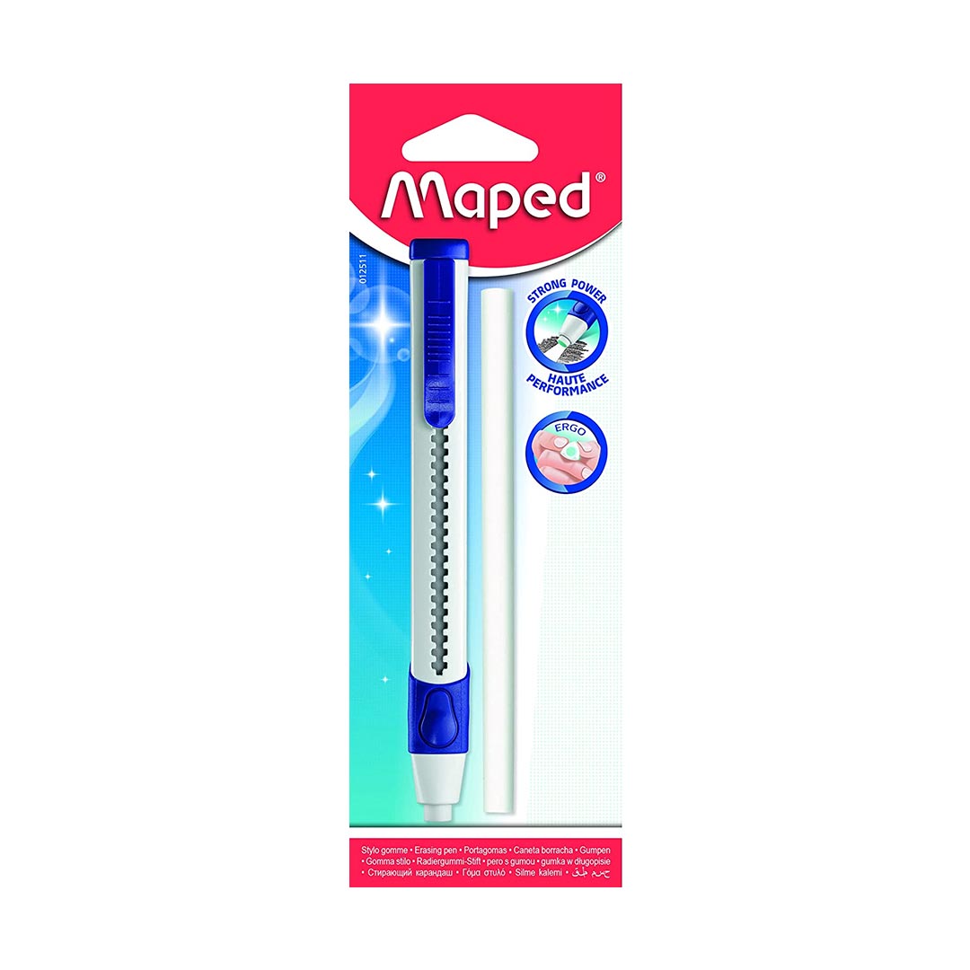 Maped Triangular Grip Ball Pen Blister Set with Soft Touch Design - Retail Maharaj