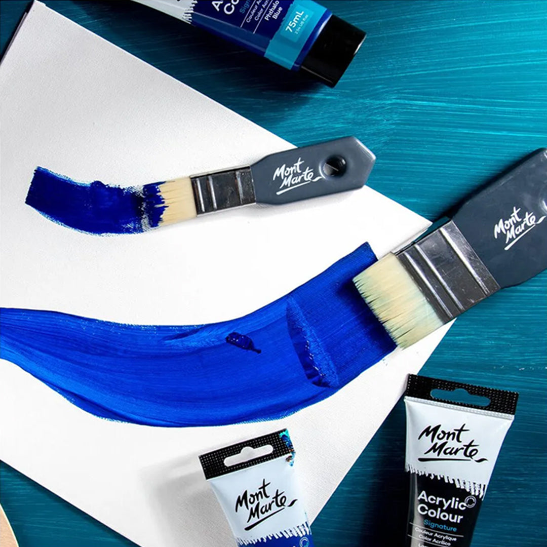 Mont Marte Abstract Expression Flat Brush - Retail Maharaj