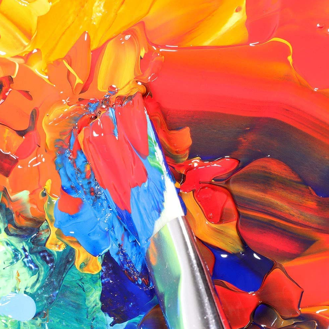 Faber Castell Creative Studio Acrylic Colour Set of 12 and 24 High Pigment Creamy Acrylic Paint for Canvas Paper and Craft - Retail Maharaj