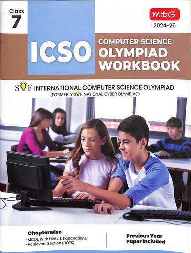 Class 7 Icso Olympiad Work Book : Sof National Computer Science Olympiad 2024-25 - Retail Maharaj