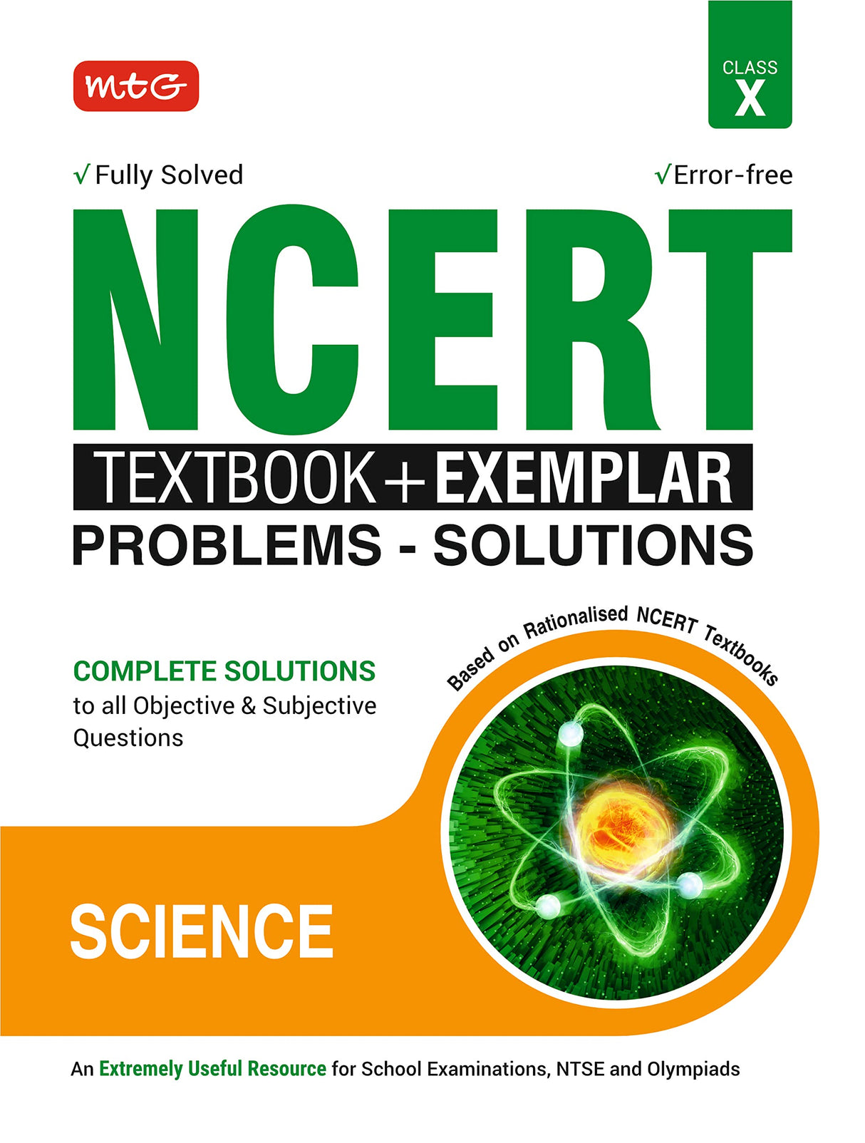 Ncert Textbook + Exemplar Problem Solutions Class 10 Science - Retail Maharaj