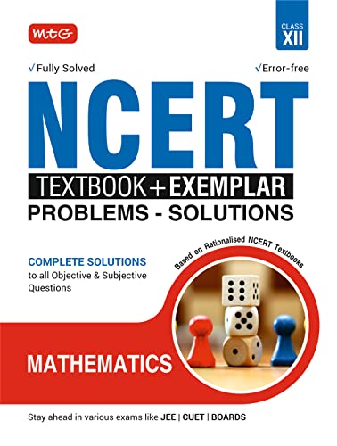 Ncert Textbook + Exemplar Problem Solutions Class 12 Mathematics - Retail Maharaj