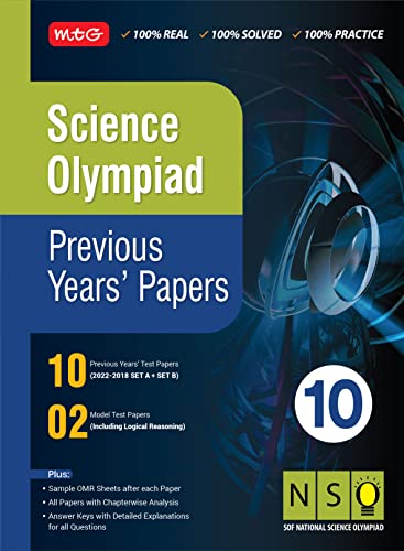 Science (Nso) Olympiad Previous Years Papers With Mock Test Papers Class 10 - Retail Maharaj