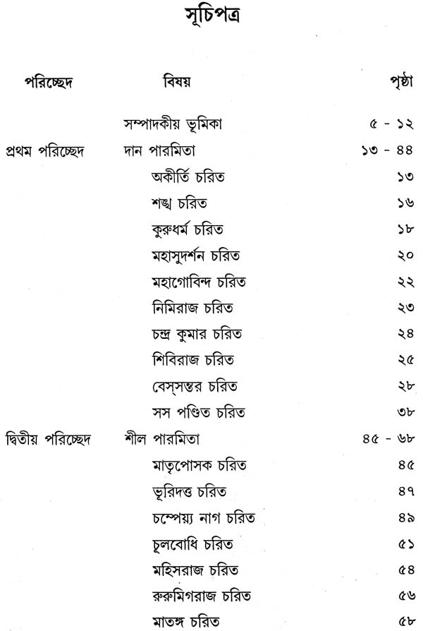 Cariya Pitaka (Bengali)