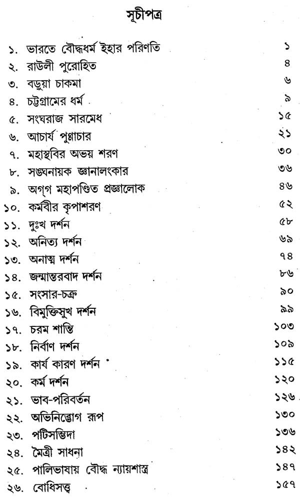 Buddher Dharma O Darshan (Bengali)