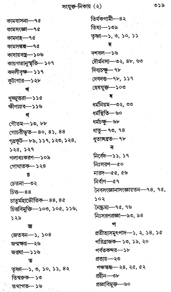 Samyukta Nikaya -Bengali (Set of 5 Parts in 4 Books)
