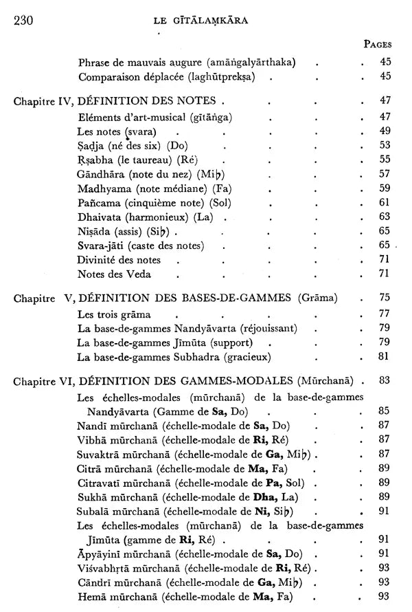 **Le Gitalamkara – L’ouvrage Original de Bharata Sur La Musique - Retail Maharaj