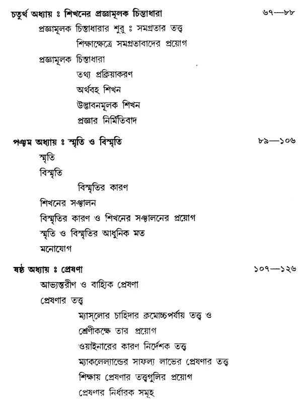 Sikhaner Monostatta – Psychology of Learning (Bengali)