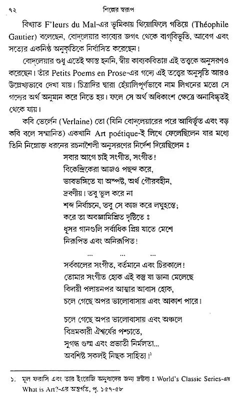 Silper Swarup (A Bengali Translation of Leo Tolstoy's 'What is Art')