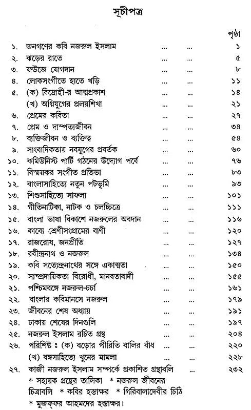 Janaganer Kabi Kazi Nazrul Islam (Bengali)