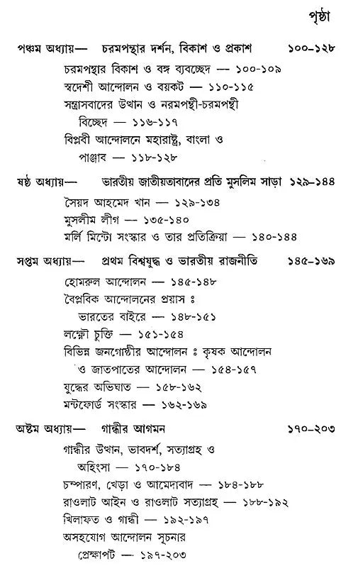 Adhunik Bharater Itihas- Modern India - 1885-1964 (Bengali)