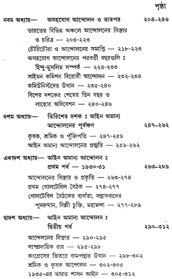 Adhunik Bharater Itihas- Modern India - 1885-1964 (Bengali)