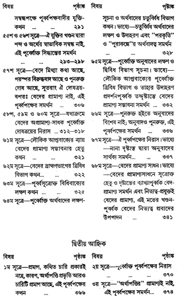 ন্যায় দর্শন - Nyaya Darshan (Volume 2 in Bengali)