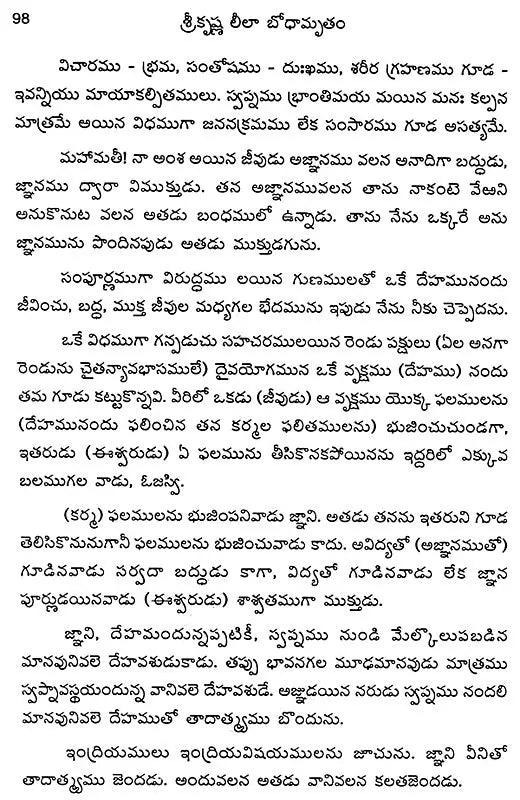 Lord Krishna – His Lilas and Teachings (Telugu) - Retail Maharaj