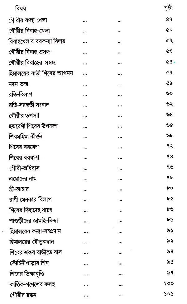 Shiv- Sankirtan or Shivayan (Bengali)