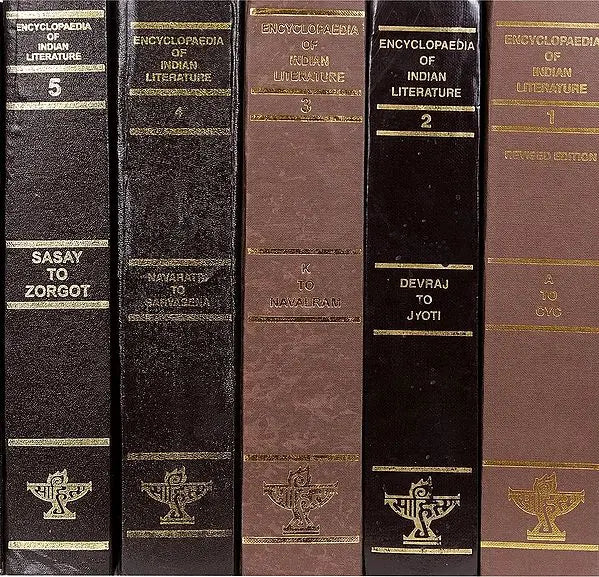 Encyclopaedia of Indian Literature (Set of 5 Big Volumes) - Retail Maharaj