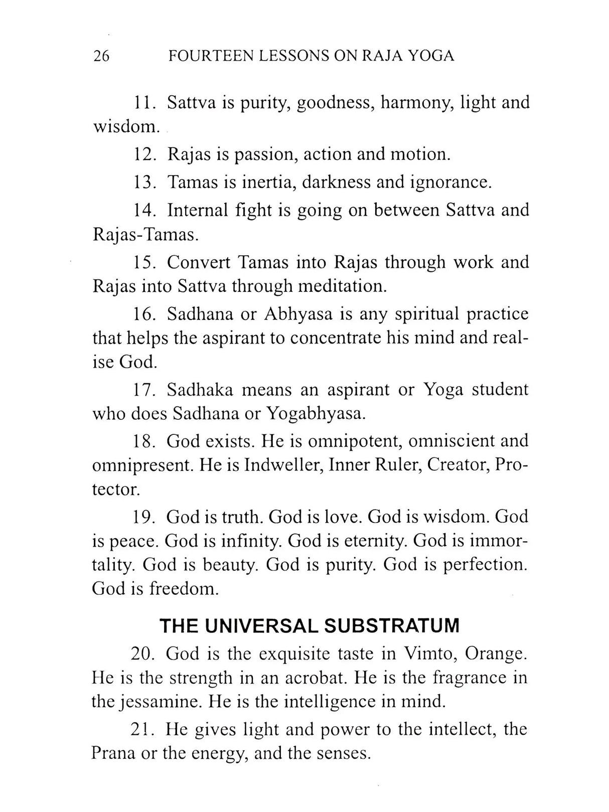 Fourteen Lessons on Raja Yoga - Retail Maharaj