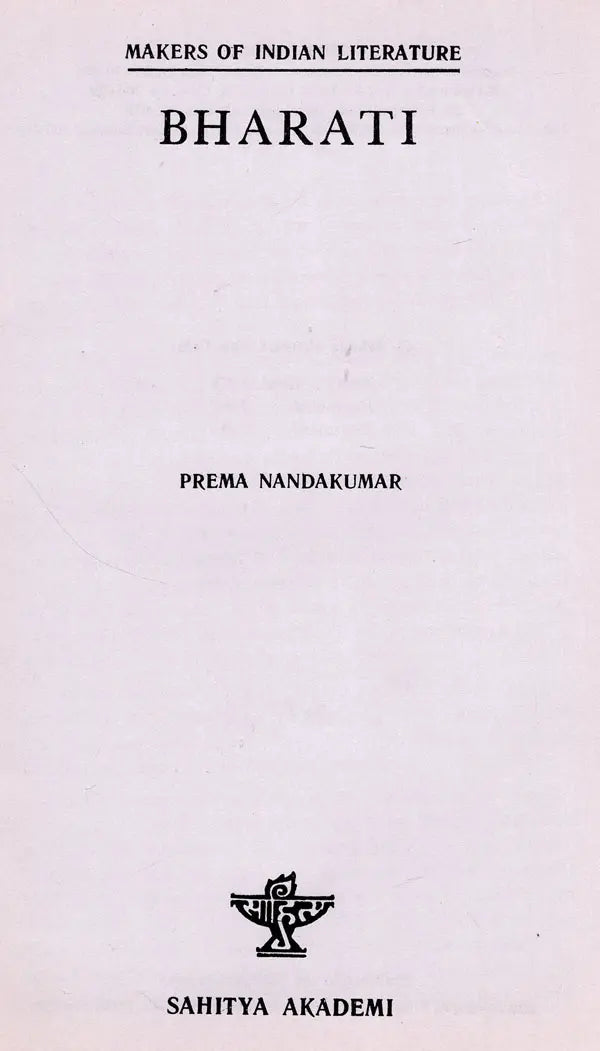 Bharati: Makers of Indian Literature - Retail Maharaj