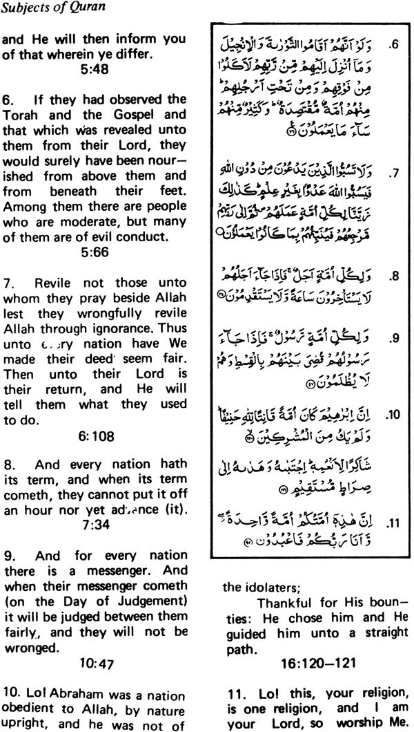 Subjects of Qur’an - Retail Maharaj