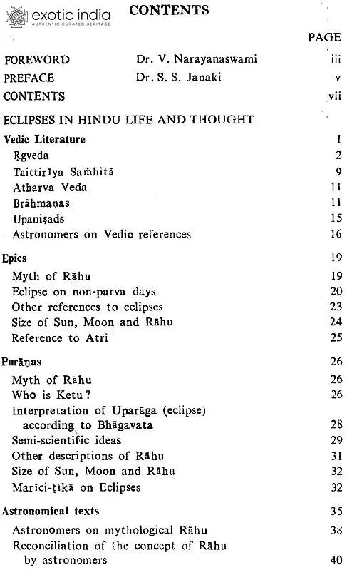 Eclipses in Hindu Life and Thought
