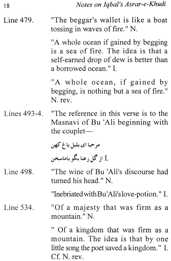 Notes on Iqbal's Asrar-e-Khudi - Retail Maharaj