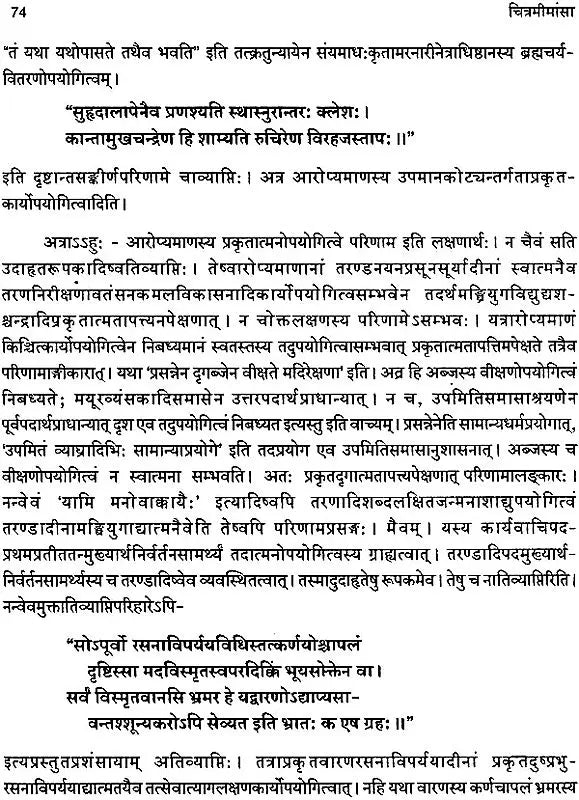 Citra Mimamsa of Appayya Dikshita - Retail Maharaj
