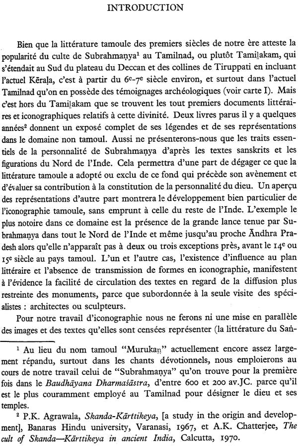 L'iconographie de Subrahmanya au Tamilnad - Retail Maharaj