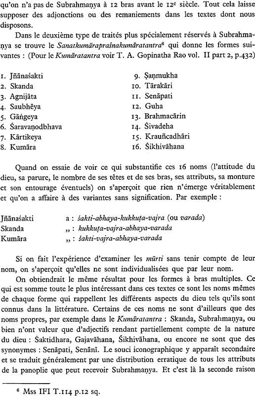 L'iconographie de Subrahmanya au Tamilnad - Retail Maharaj
