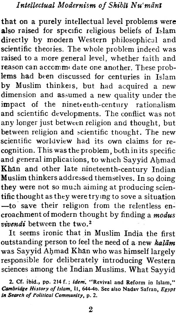 Intellectual Modernism of Shibli Nu’mani (An Exposition of His Religious and Political Ideas) - Retail Maharaj