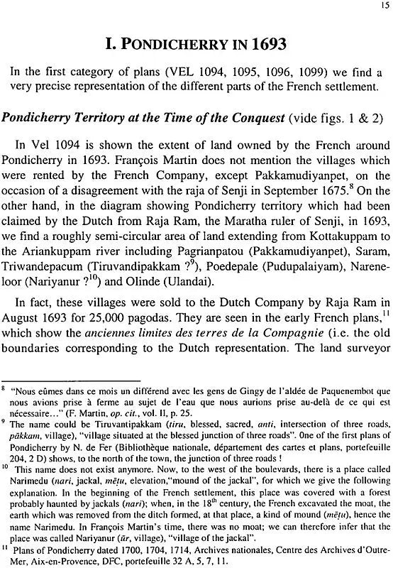 Origins of the Urban Development of Pondicherry According to Seventeenth Century Dutch Plans - Retail Maharaj